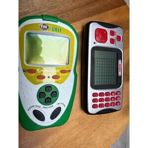 Fox Sports Golf Electronic Handheld Game 2006 And Sudoku -Parts Only